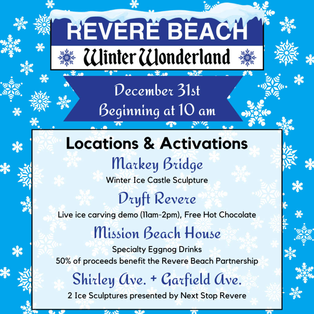 Revere Beach Winter Wonderland Healthy Chelsea