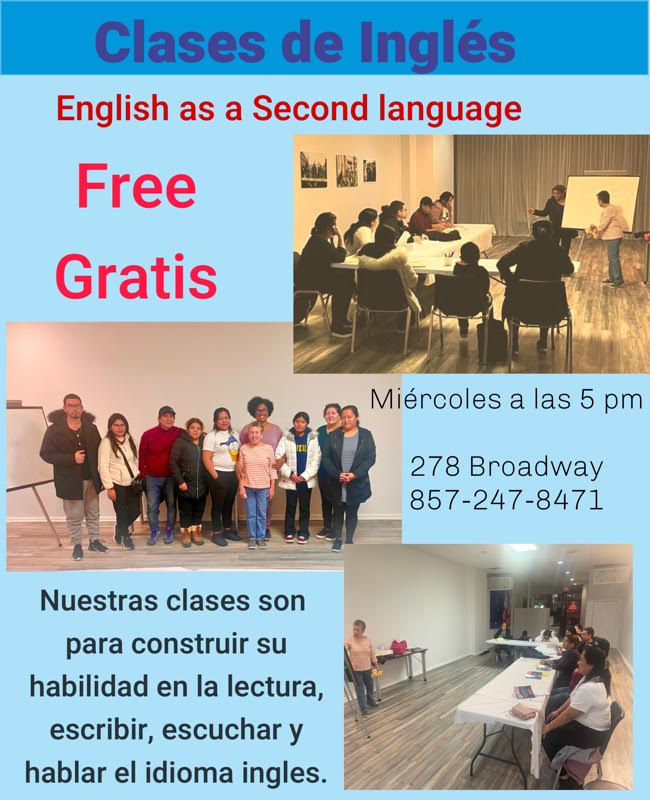 Free ESL Classes / Clases de Ingles Gratis – Healthy Chelsea