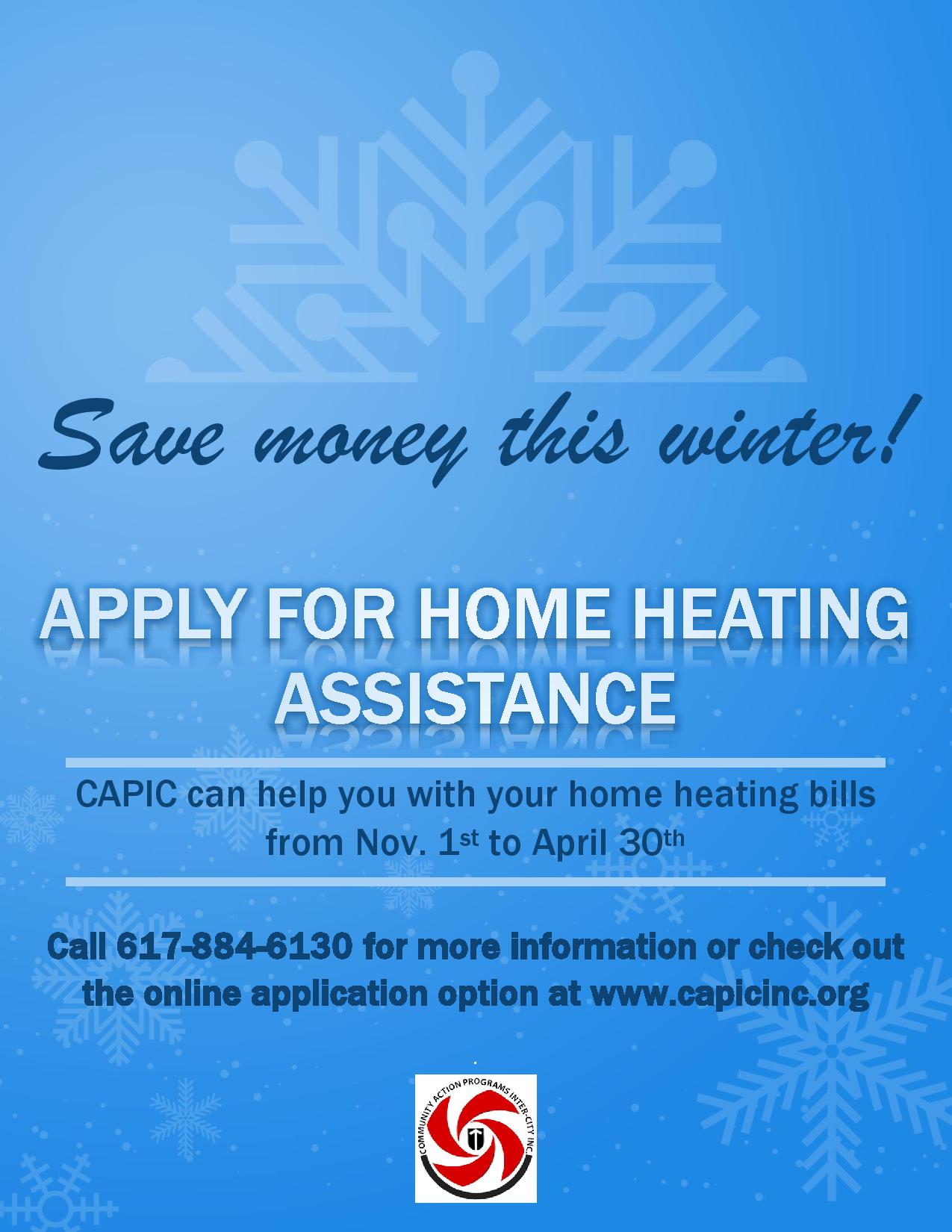 Save Money This Winter! Apply For Home Heating Assistance Healthy Chelsea